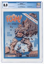 FOOM #5 SPRING 1974 CGC 8.0 VF.