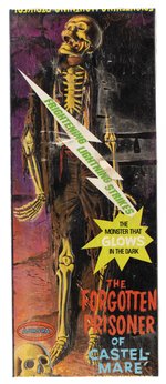 AURORA FRIGHTENING LIGHTNING THE FORGOTTEN PRISONER OF CASTEL-MARÉ FACTORY-SEALED BOXED MODEL KIT.