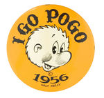 LARGE 4" "I GO POGO" 1956 LITHO.
