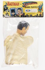 SUPERMAN IDEAL HAND PUPPET IN DISPLAY BAG.