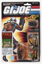 G.I. JOE (1988) - FRAG-VIPER SERIES 8/34 BACK CARDED ACTION FIGURE.