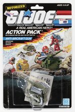 G.I. JOE (1987) SERIES 6 MOTORIZED CARDED ACTION PACK - ANTI-AIRCRAFT GUN.