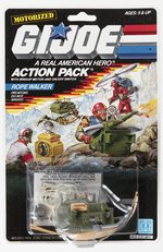 G.I. JOE (1987) SERIES 6 MOTORIZED CARDED ACTION PACK - ROPE WALKER.