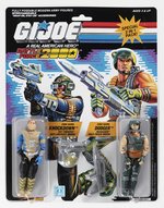 G.I. JOE: BATTLE FORCE 2000 (1987) - KNOCKDOWN & DODGER SERIES 6/34 BACK CARDED ACTION FIGURE 2-PACK.