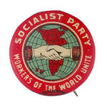 SMALL TEXT "SOCIALIST PARTY" MULTICOLOR.