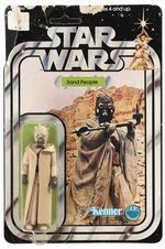 STAR WARS (1978) - SAND PEOPLE (TUSKEN RAIDER) 12 BACK-B CARDED ACTION FIGURE.