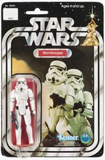 STAR WARS (1978) - STORMTROOPER 12 BACK-A CARDED ACTION FIGURE (RESEALED BLISTER).