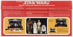 STAR WARS (1977) - EARLY BIRD KIT (DOUBLE-TELESCOPING LUKE SKYWALKER, PRINCESS LEIA, CHEWBACCA & R2-D2) WITH CERTIFICATE ENVELOPE.