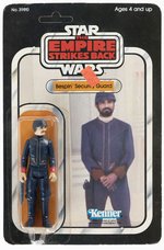 STAR WARS: THE EMPIRE STRIKES BACK (1980) - BESPIN SECURITY GUARD (WHITE, THIN MUSTACHE) 31 BACK-A CARDED ACTION FIGURE.