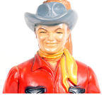 "ROY ROGERS LARGE FIGURAL LAMP BY PLASTO.