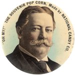 "OH MY!" TAFT NATIONAL CANDY CO. PORTRAIT MIRROR.