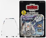 STAR WARS: THE EMPIRE STRIKES BACK (1980) - REBEL ARMORED SNOWSPEEDER 11 BACK-B CARDED DIE-CAST SHIP.