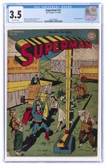 SUPERMAN #31 NOVEMBER-DECEMBER 1944 CGC 3.5 VG-.