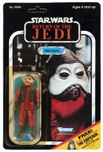 STAR WARS: RETURN OF THE JEDI (1983) - NIEN NUNB 65 BACK-C CARDED ACTION FIGURE.