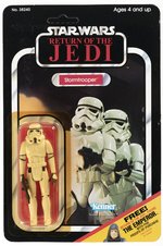 STAR WARS: RETURN OF THE JEDI (1983) - STORMTROOPER 65 BACK-C CARDED ACTION FIGURE.