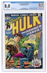 INCREDIBLE HULK #182 DECEMBER 1974 CGC 8.0 VF.