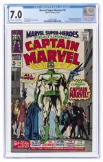 MARVEL SUPER-HEROES #12 DECEMBER 1967 CGC 7.0 FINE/VF (FIRST CAPTAIN MARVEL).