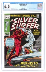 SILVER SURFER #16 MAY 1970 CGC 6.5 FINE+.