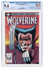 WOLVERINE LIMITED SERIES #1 SEPTEMBER 1982 CGC 9.6 NM+.