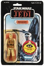 STAR WARS: RETURN OF THE JEDI (1984) - REBEL SOLDIER (HOTH BATTLE GEAR) 77 BACK-B CARDED ACTION FIGURE.