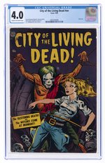 CITY OF THE LIVING DEAD #NN 1952 CGC 4.0 VG.