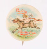 "PURITY BUTTERINE" CHOICE COLOR BUTTON.