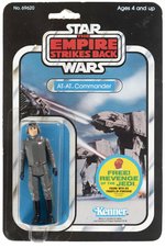 STAR WARS: THE EMPIRE STRIKES BACK (1982) - AT-AT COMMANDER 48 BACK-B CARDED ACTION FIGURE.