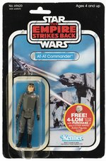 STAR WARS: THE EMPIRE STRIKES BACK (1982) - AT-AT COMMANDER 47 BACK CARDED ACTION FIGURE.