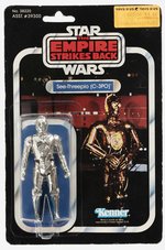 STAR WARS: THE EMPIRE STRIKE BACK (1980) - C-3PO 41 BACK-E CARDED ACTION FIGURE.