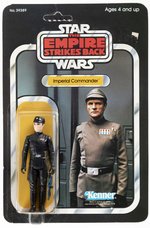 STAR WARS: THE EMPIRE STRIKES BACK (1980) - IMPERIAL COMMANDER 48 BACK-A CARDED ACTION FIGURE.