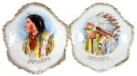 “INDIAN CONGRESS PAN-AM EXPOSITION 1901” CHINA DISH PAIR.