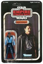 STAR WARS: THE EMPIRE STRIKES BACK (1980) - LANDO CALRISSIAN 32 BACK-B CARDED ACTION FIGURE (NO TEETH).