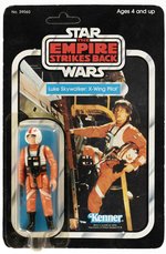 STAR WARS: THE EMPIRE STRIKES BACK (1980) - LUKE SKYWALKER (X-WING PILOT) 32 BACK-B CARDED ACTION FIGURE.