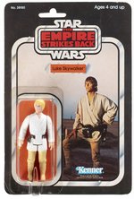 STAR WARS: THE EMPIRE STRIKES BACK (1980) - LUKE SKYWALKER 31 BACK-B CARDED ACTION FIGURE.