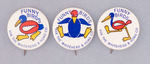 "AT THE WHITEHEAD & HOAG CO." SELF-PROMOTION BUTTONS.