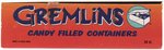 TOPPS "GREMLINS CANDY FILLED CONTAINERS" FULL DISPLAY BOX.