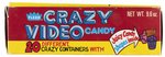 FLEER "CRAZY VIDEO CANDY" FULL DISPLAY BOX.