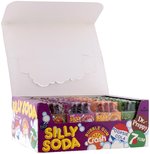 LEAF "SILLY SODA BUBBLE GUM" FULL DISPLAY BOX.