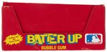 DONRUSS MLB "BATTER UP BUBBLE GUM" PARTIAL DISPLAY BOX.