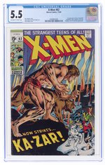 X-MEN #62 NOVEMBER 1969 CGC 5.5 FINE-.