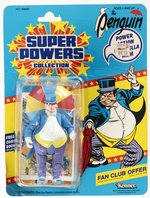 SUPER POWERS COLLECTION (1984) - THE PENGUIN 12-BACK CARDED ACTION FIGURE.