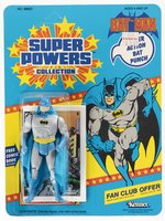 SUPER POWERS COLLECTION (1984) - BATMAN 12-BACK CARDED ACTION FIGURE.