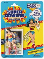 SUPER POWERS COLLECTION (1984) - WONDER WOMAN 12-BACK ACTION FIGURE (CUT POP).