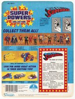 SUPER POWERS COLLECTION (1984) - SUPERMAN 12-BACK CARDED ACTION FIGURE.