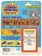 SUPER POWERS COLLECTION (1984) - BRAINIAC 12-BACK CARDED ACTION FIGURE.