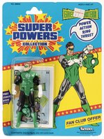 SUPER POWERS COLLECTION (1984) - GREEN LANTERN 12-BACK CARDED ACTION FIGURE.