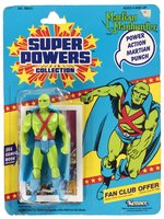 SUPER POWERS COLLECTION (1985) - MARTIAN MANHUNTER 23-BACK CARDED ACTION FIGURE.