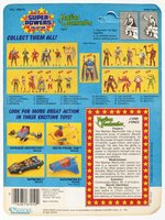 SUPER POWERS COLLECTION (1985) - MARTIAN MANHUNTER 23-BACK CARDED ACTION FIGURE (CUT POP).