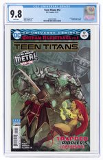 TEEN TITANS #12 NOVEMBER 2017 CGC 9.8 NM/MINT (FIRST FULL BATMAN WHO LAUGHS).