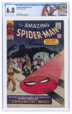 AMAZING SPIDER-MAN #22 MARCH 1965 CGC 6.0 FINE.